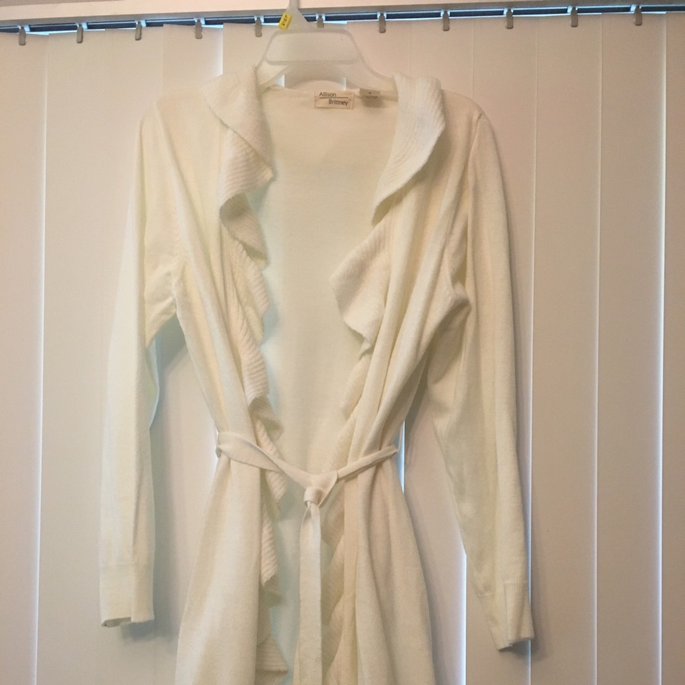 Cream sweater